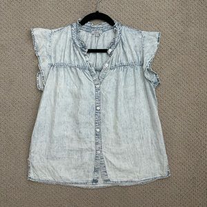 Rails Ruthi Button-Up Denim Top